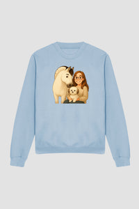 3xA *LIMITED EDITION* - Himmelblå Sweatshirt