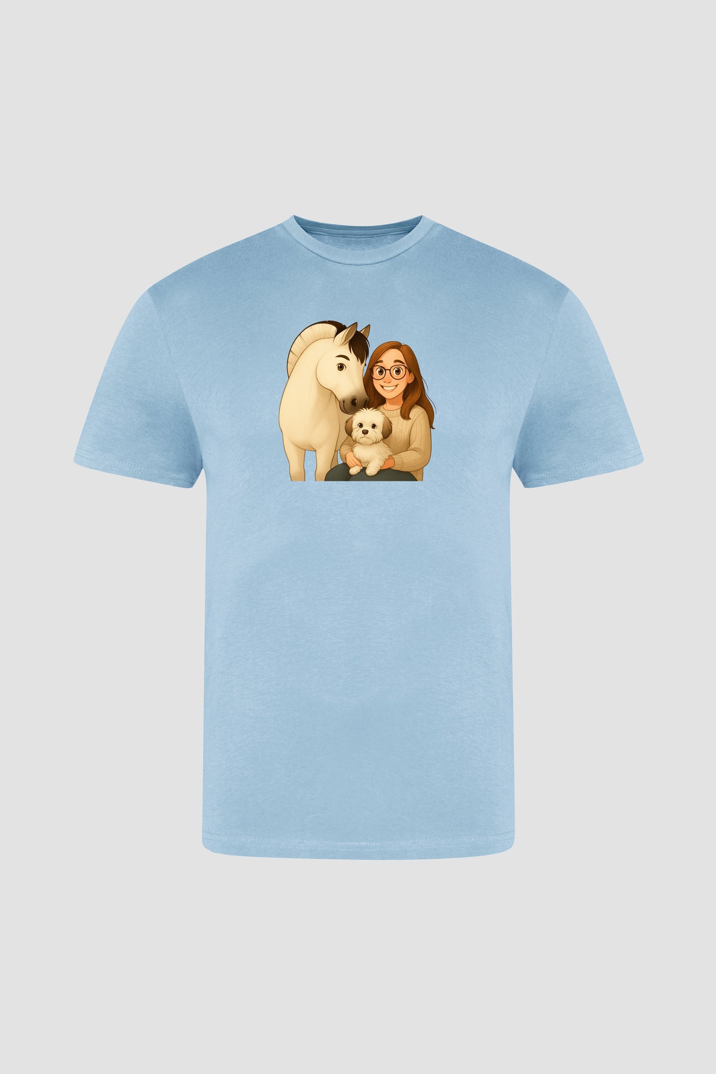 3xA *LIMITED EDITION* - Himmelblå T-Shirt