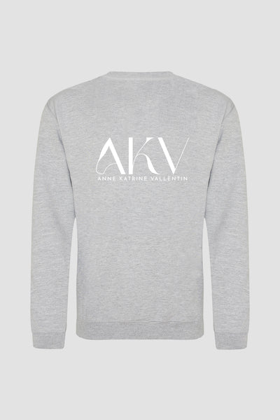 AKV Double - Lysegrå Sweatshirt