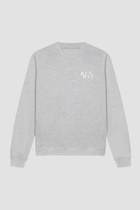 AKV Double - Lysegrå Sweatshirt